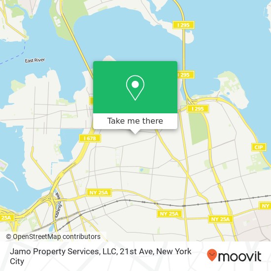 Jamo Property Services, LLC, 21st Ave map