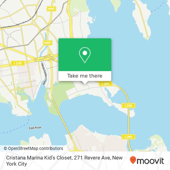 Cristana Marina Kid's Closet, 271 Revere Ave map