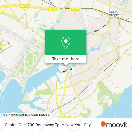 Capital One, 700 Rockaway Tpke map