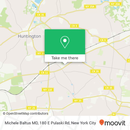 Michele Baltus MD, 180 E Pulaski Rd map