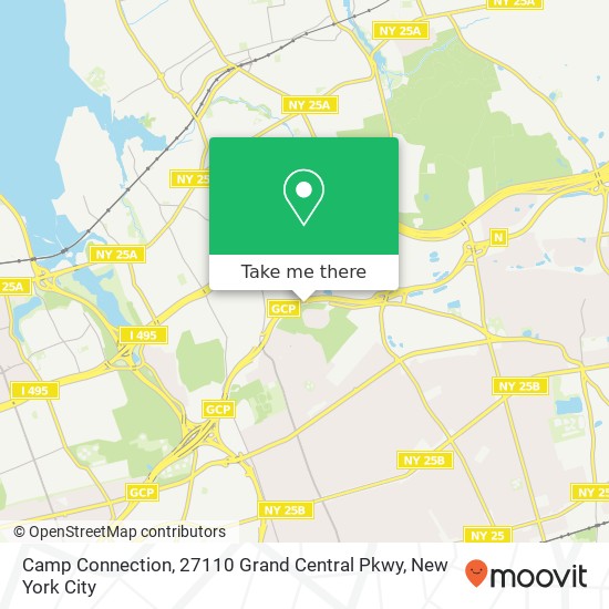 Mapa de Camp Connection, 27110 Grand Central Pkwy