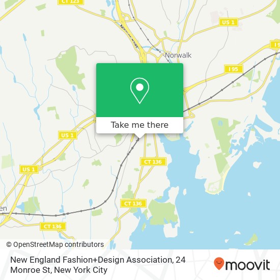 New England Fashion+Design Association, 24 Monroe St map