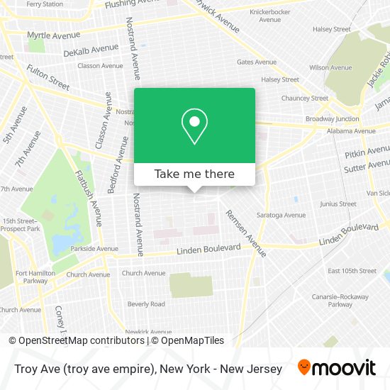 Troy Ave (troy ave empire) map