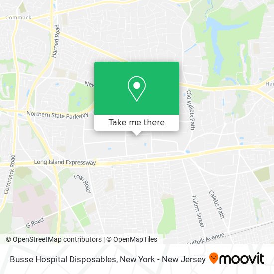 Busse Hospital Disposables map