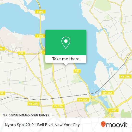 Mapa de Nypro Spa, 23-91 Bell Blvd