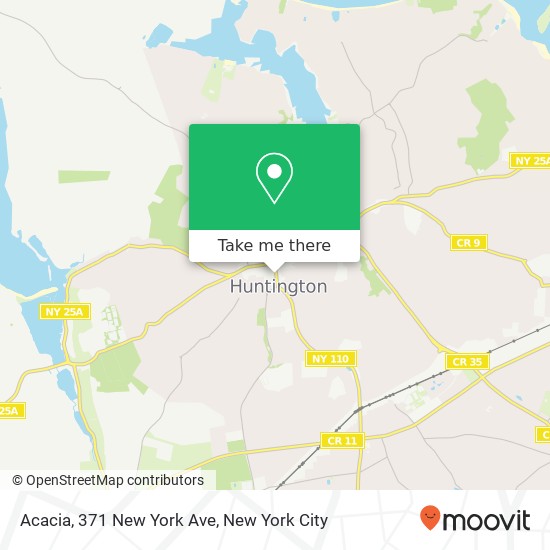 Acacia, 371 New York Ave map