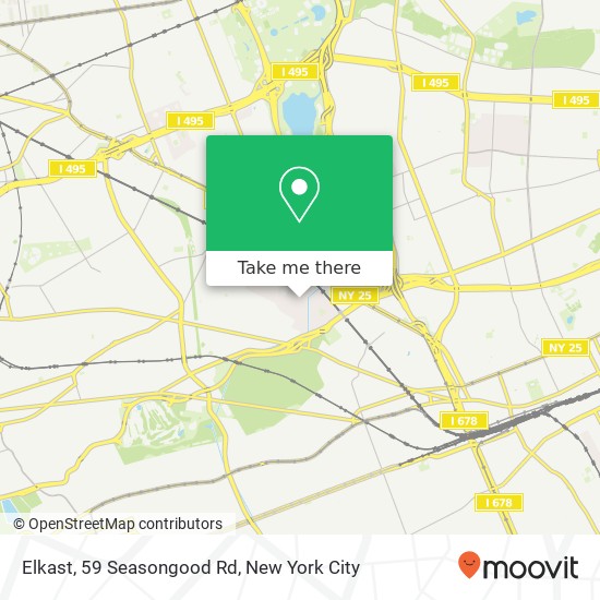 Mapa de Elkast, 59 Seasongood Rd