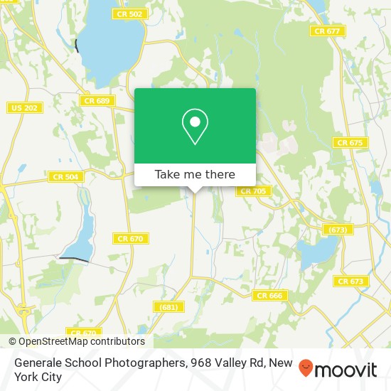 Generale School Photographers, 968 Valley Rd map