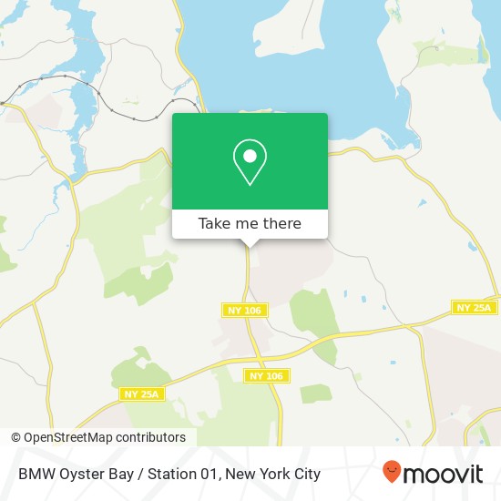 BMW Oyster Bay / Station 01 map