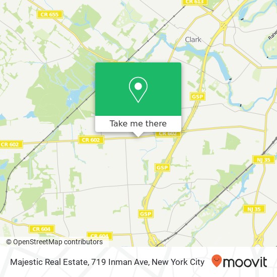 Majestic Real Estate, 719 Inman Ave map