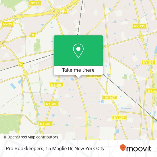 Pro Bookkeepers, 15 Maglie Dr map