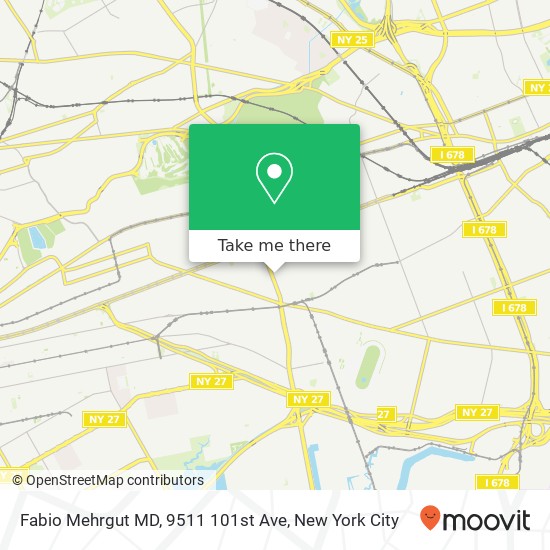 Fabio Mehrgut MD, 9511 101st Ave map