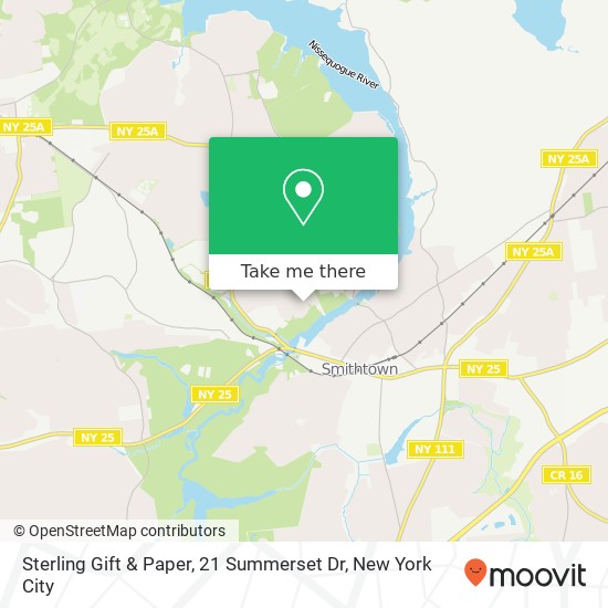 Sterling Gift & Paper, 21 Summerset Dr map