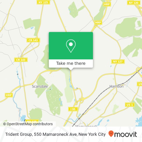 Mapa de Trident Group, 550 Mamaroneck Ave