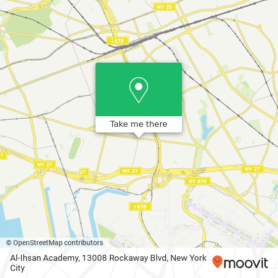 Al-Ihsan Academy, 13008 Rockaway Blvd map