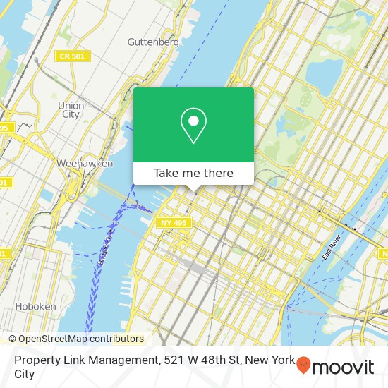 Property Link Management, 521 W 48th St map