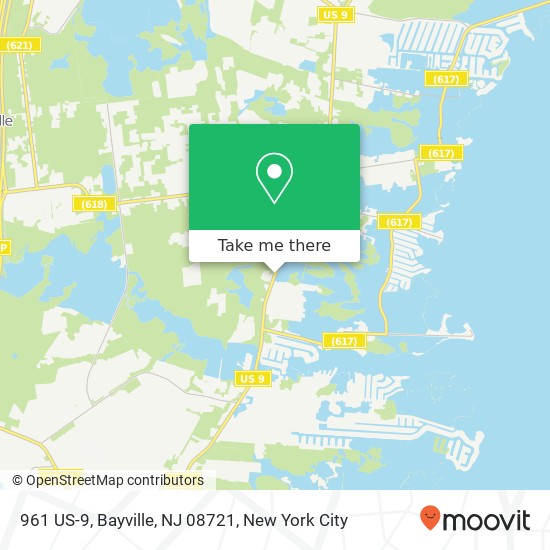 961 US-9, Bayville, NJ 08721 map