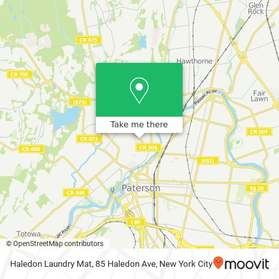 Haledon Laundry Mat, 85 Haledon Ave map