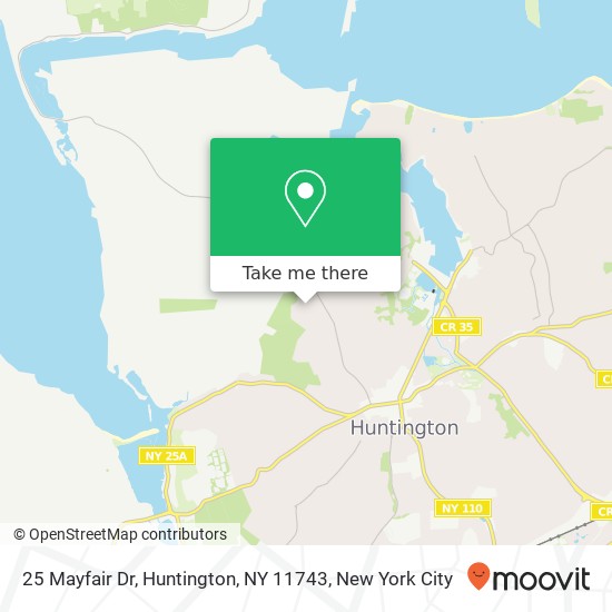 25 Mayfair Dr, Huntington, NY 11743 map