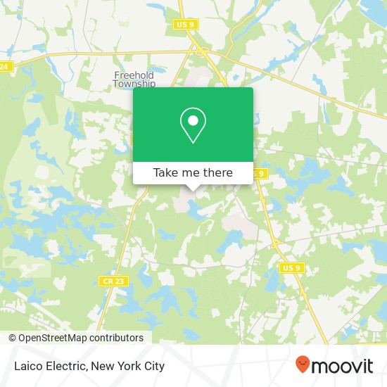 Laico Electric map