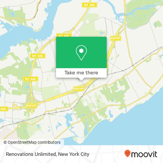 Renovations Unlimited map