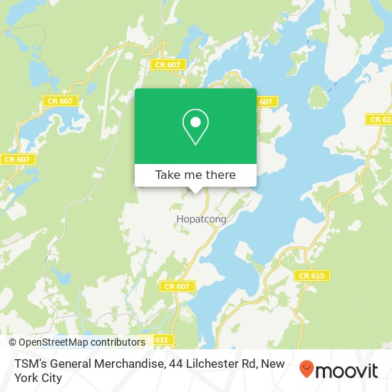 Mapa de TSM's General Merchandise, 44 Lilchester Rd