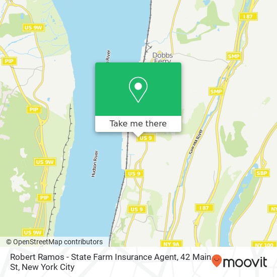 Mapa de Robert Ramos - State Farm Insurance Agent, 42 Main St