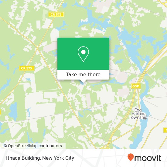 Ithaca Building map