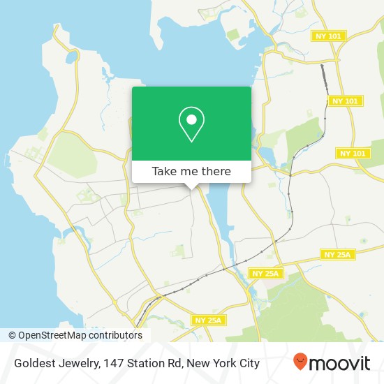 Mapa de Goldest Jewelry, 147 Station Rd