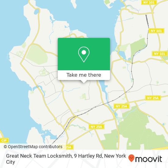 Great Neck Team Locksmith, 9 Hartley Rd map