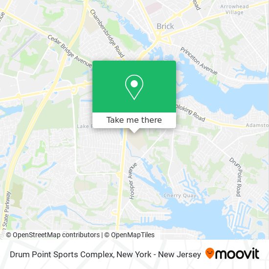 Drum Point Sports Complex map
