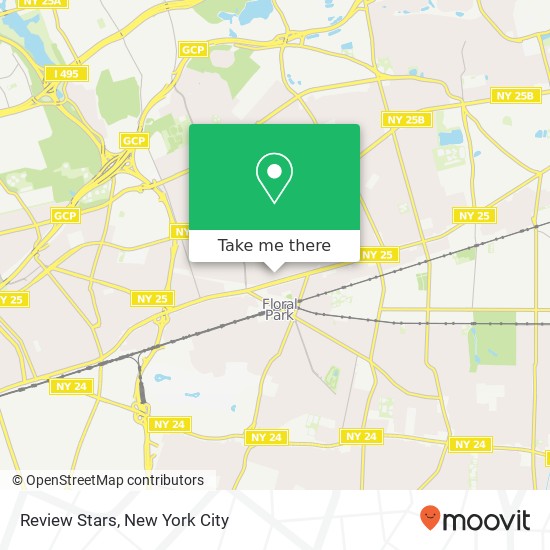 Review Stars, 24 N Tyson Ave map