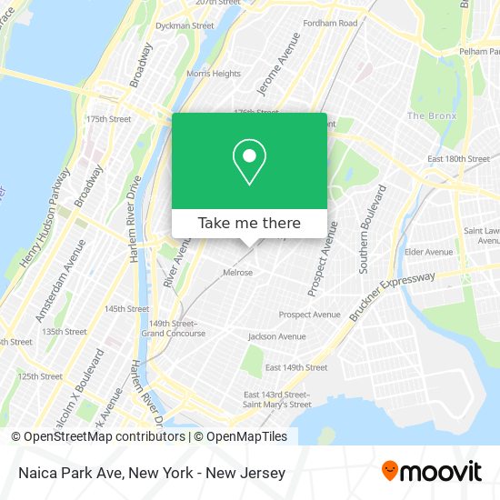 Mapa de Naica Park Ave