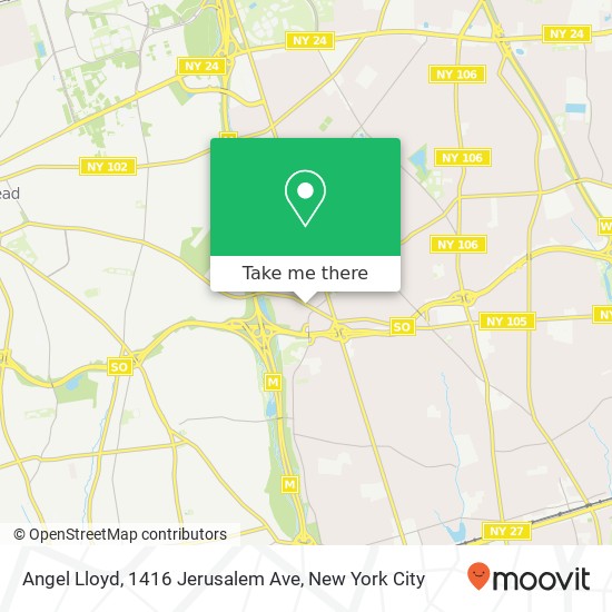 Mapa de Angel Lloyd, 1416 Jerusalem Ave