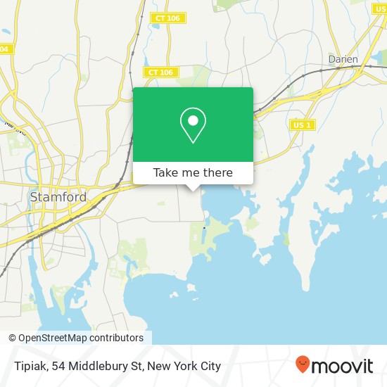 Tipiak, 54 Middlebury St map