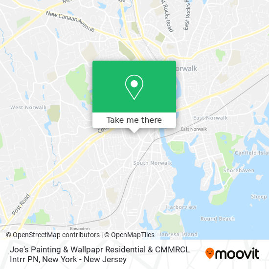 Mapa de Joe's Painting & Wallpapr Residential & CMMRCL Intrr PN