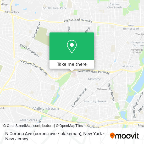 Mapa de N Corona Ave (corona ave / blakeman)