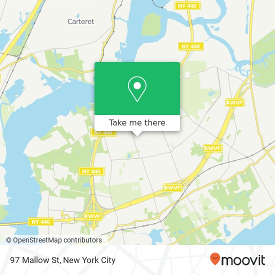 Mapa de 97 Mallow St, Staten Island, NY 10309