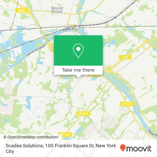 Scadea Solutions, 100 Franklin Square Dr map