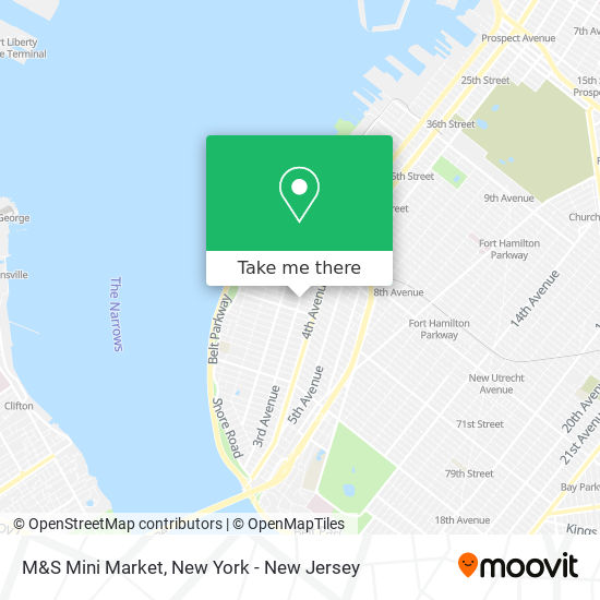 M&S Mini Market map