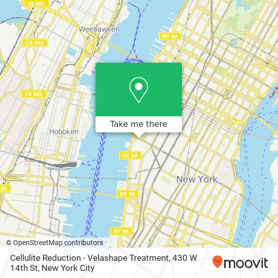 Cellulite Reduction - Velashape Treatment, 430 W 14th St map