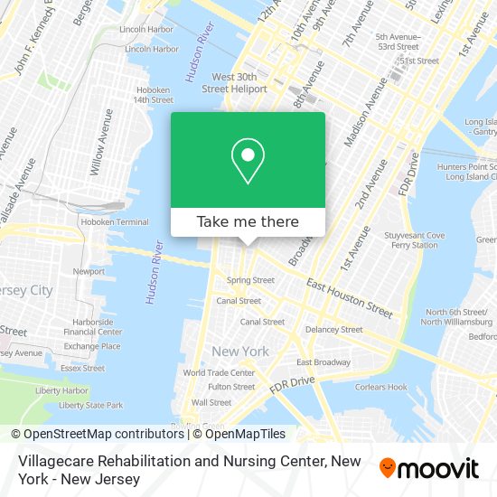 Villagecare Rehabilitation and Nursing Center map