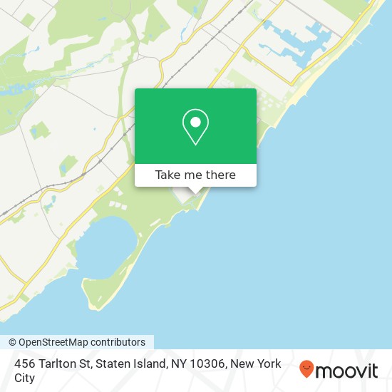 Mapa de 456 Tarlton St, Staten Island, NY 10306