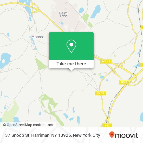 37 Snoop St, Harriman, NY 10926 map