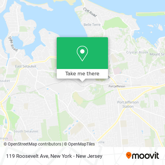 Mapa de 119 Roosevelt Ave