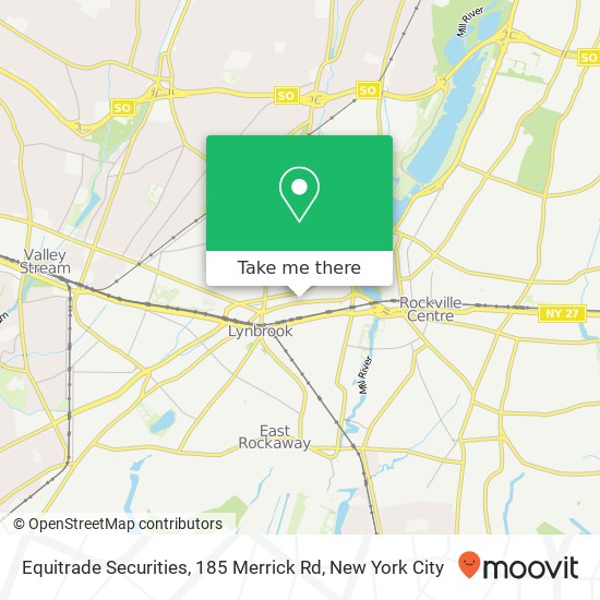 Equitrade Securities, 185 Merrick Rd map