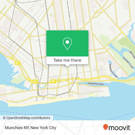 Munchies NY, 2688 Coney Island Ave map