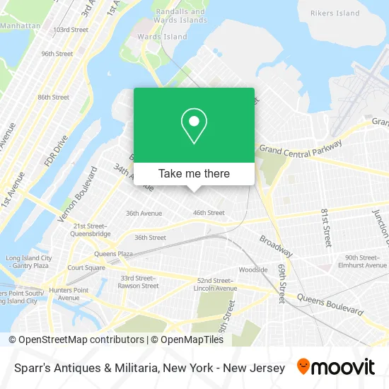 Mapa de Sparr's Antiques & Militaria