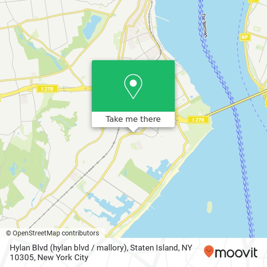 Hylan Blvd (hylan blvd / mallory), Staten Island, NY 10305 map