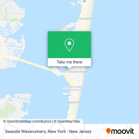 Seaside Waverunners map